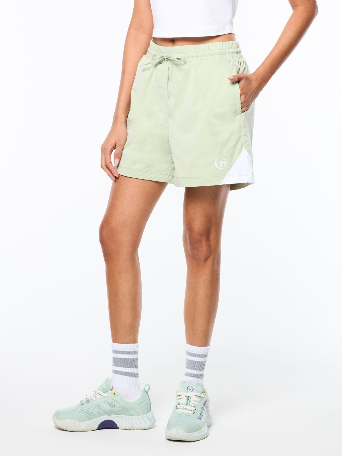 Pippa Track Short- Reseda
