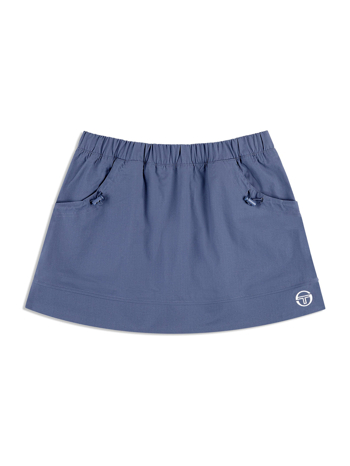 Aria Track Skirt- Blue Indigo