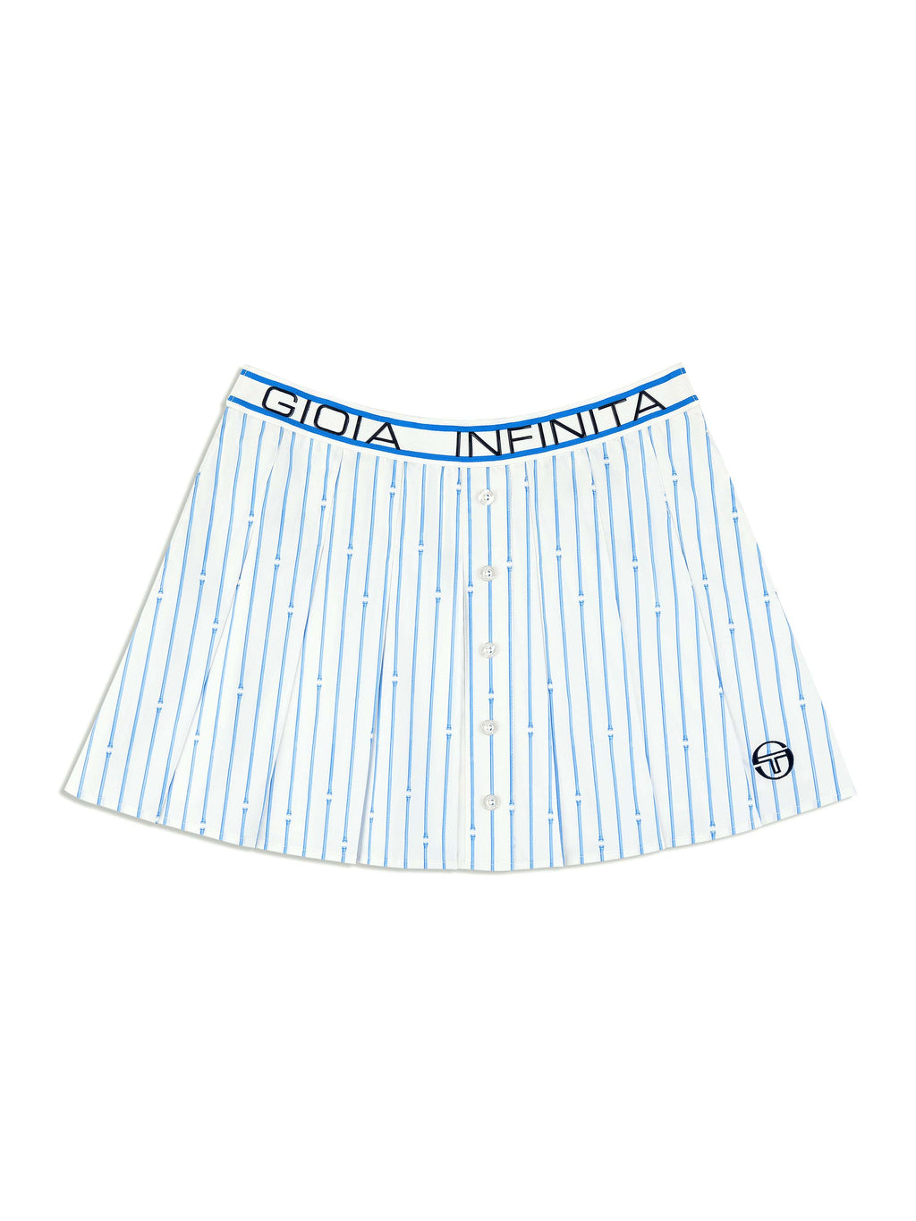 Colonna Cropped Skirt- French Blue