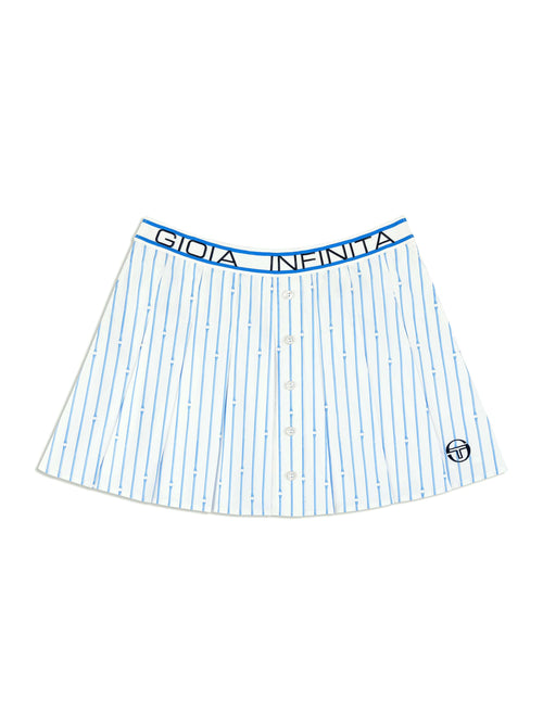 Colonna Cropped Skirt- French Blue