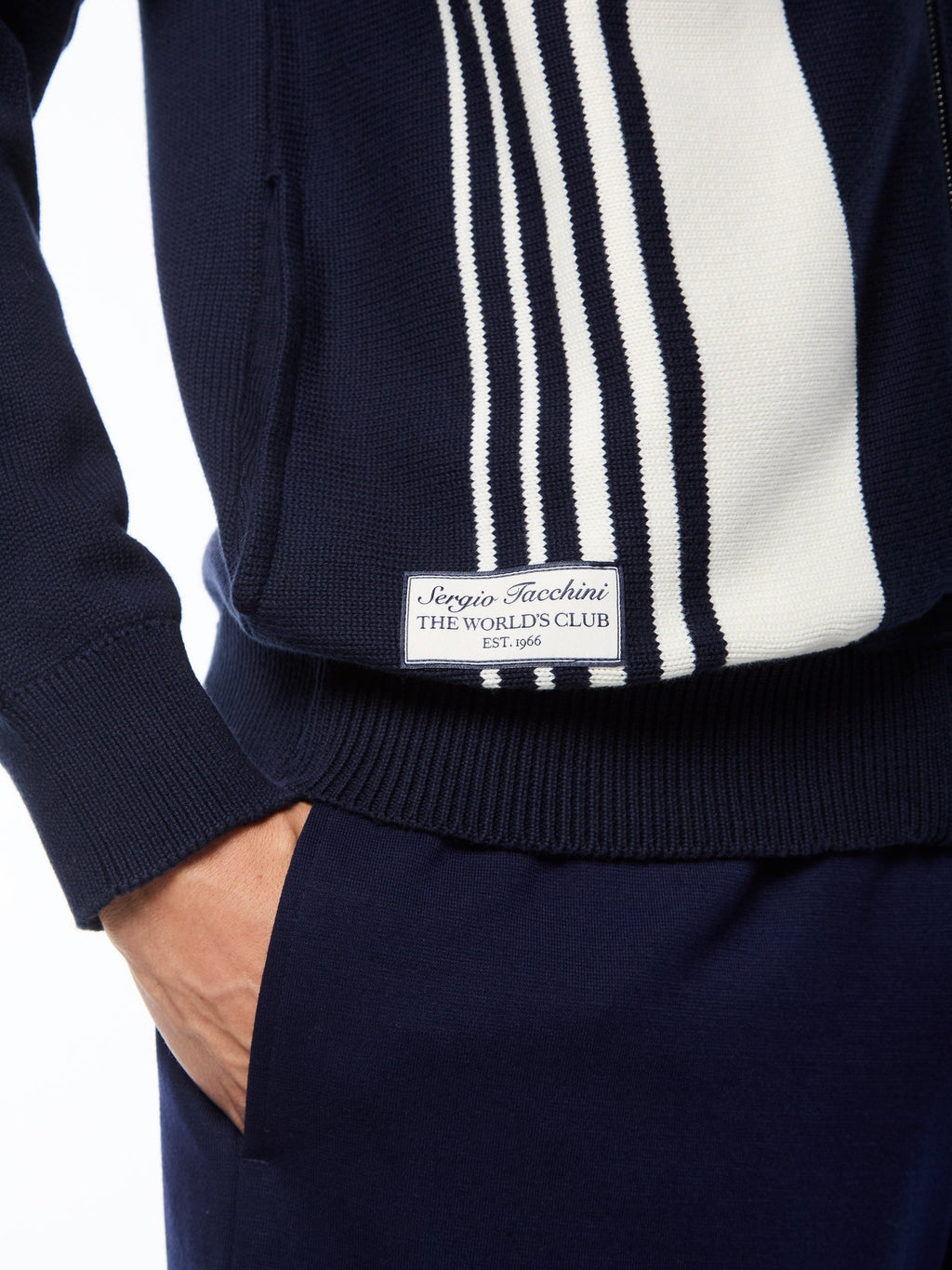 Cipri Knit Cardigan-Maritime Blue