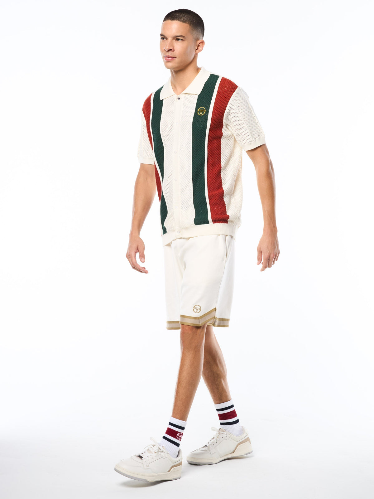 Montell Knit Polo-Gardenia