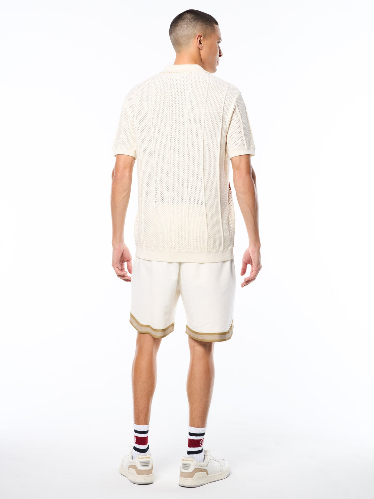 Montell Knit Polo-Gardenia