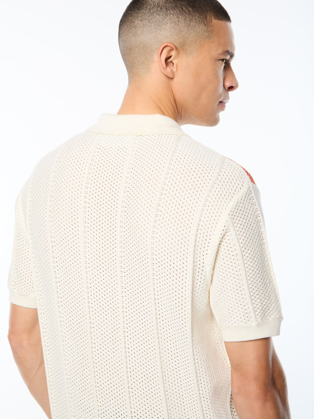 Montell Knit Polo-Gardenia