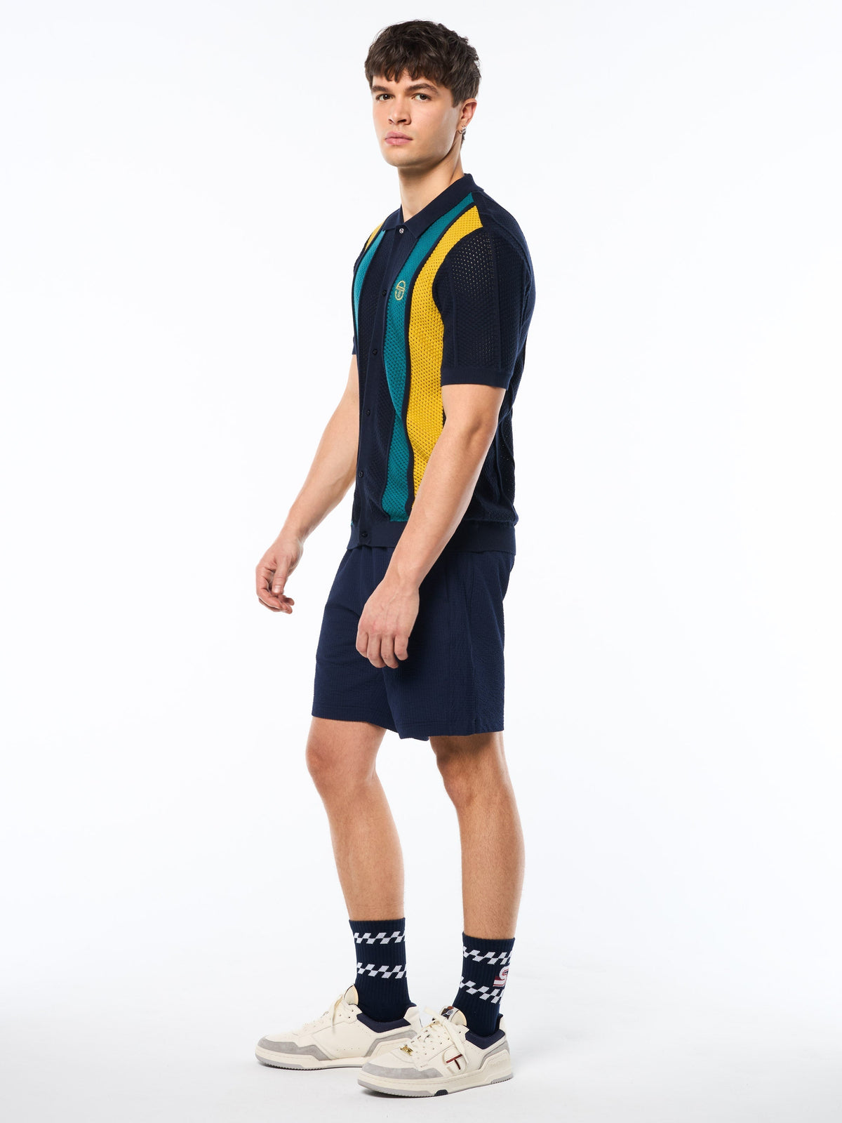 Montell Knit Polo-Maritime Blue