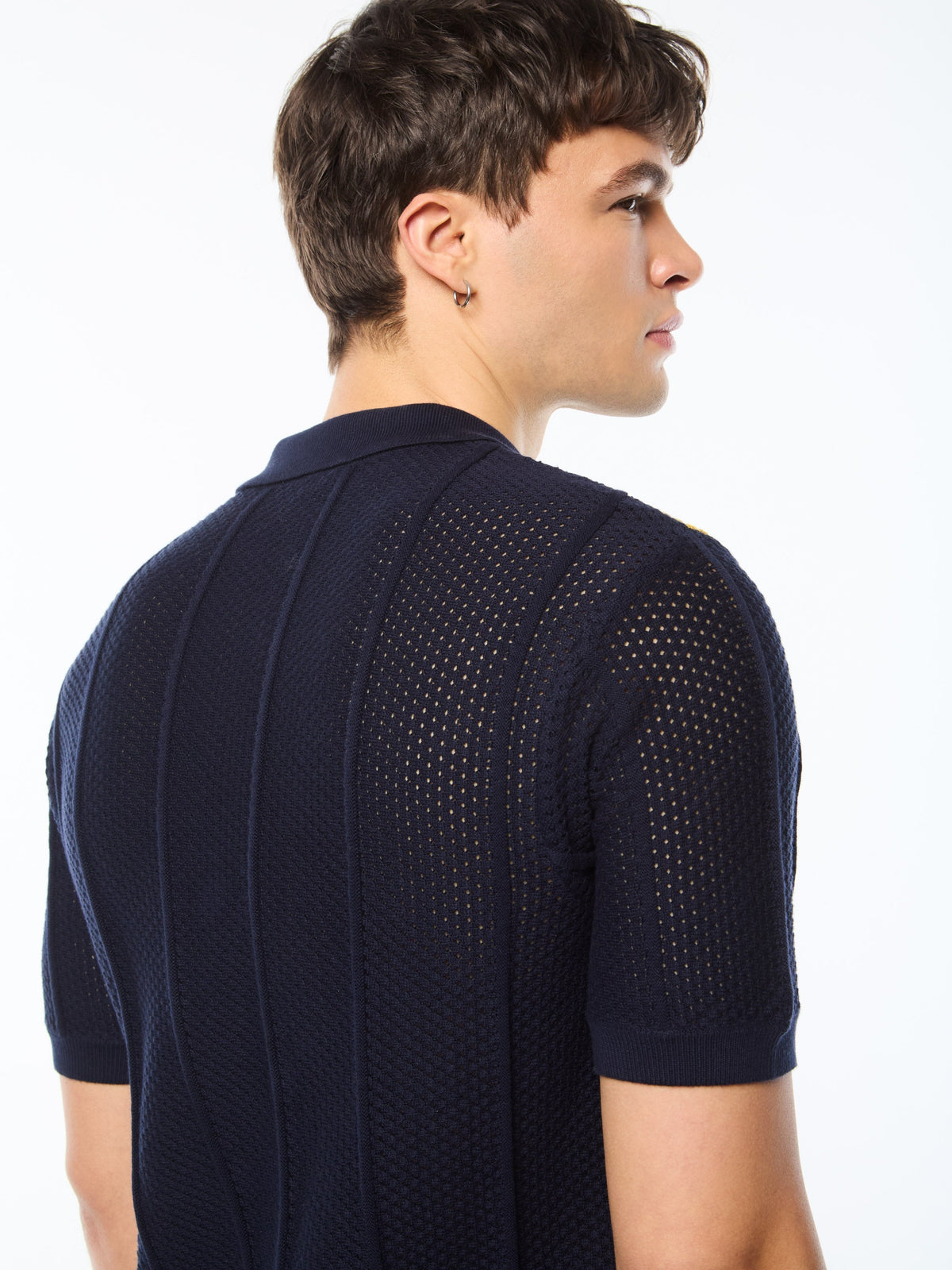 Montell Knit Polo-Maritime Blue