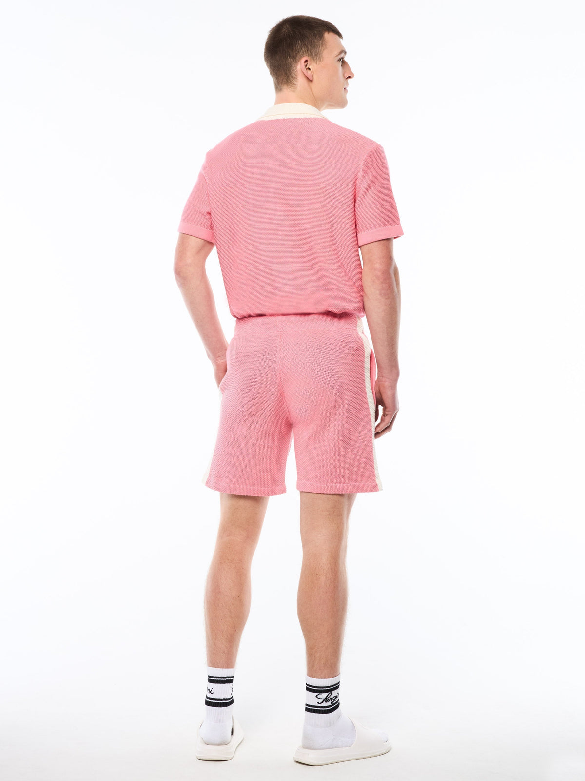 Fratelli Crochet Cabana Short-Geranium Pink