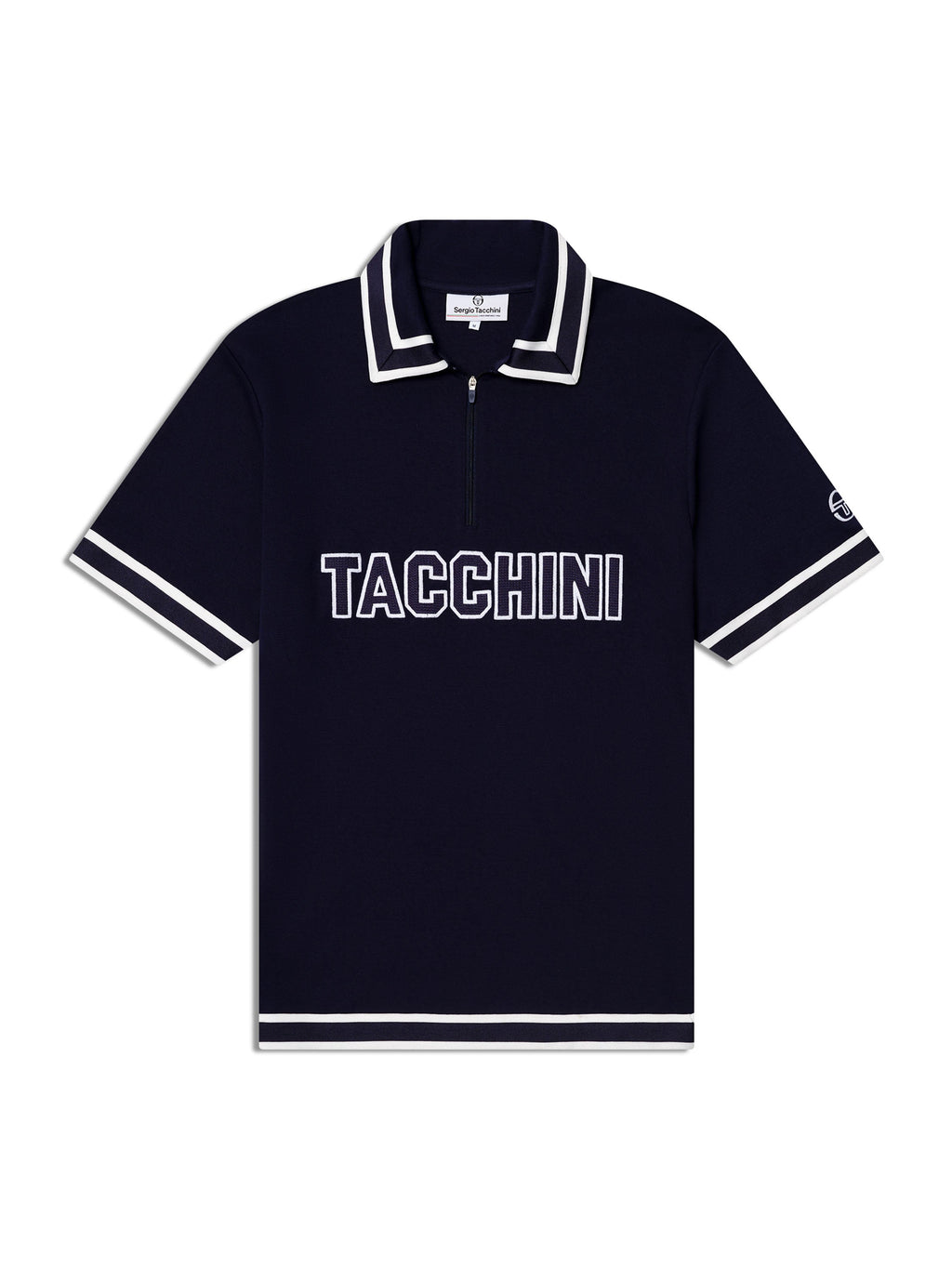 Tito Short Sleeve Polo-Maritime Blue