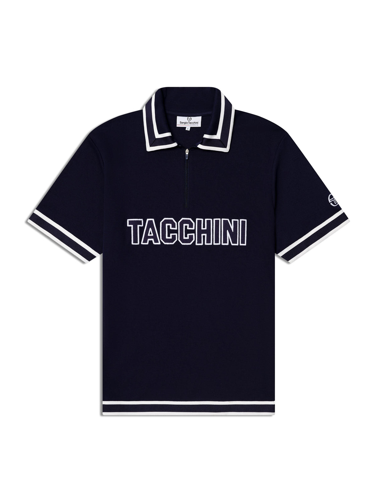Tito Short Sleeve Polo-Maritime Blue