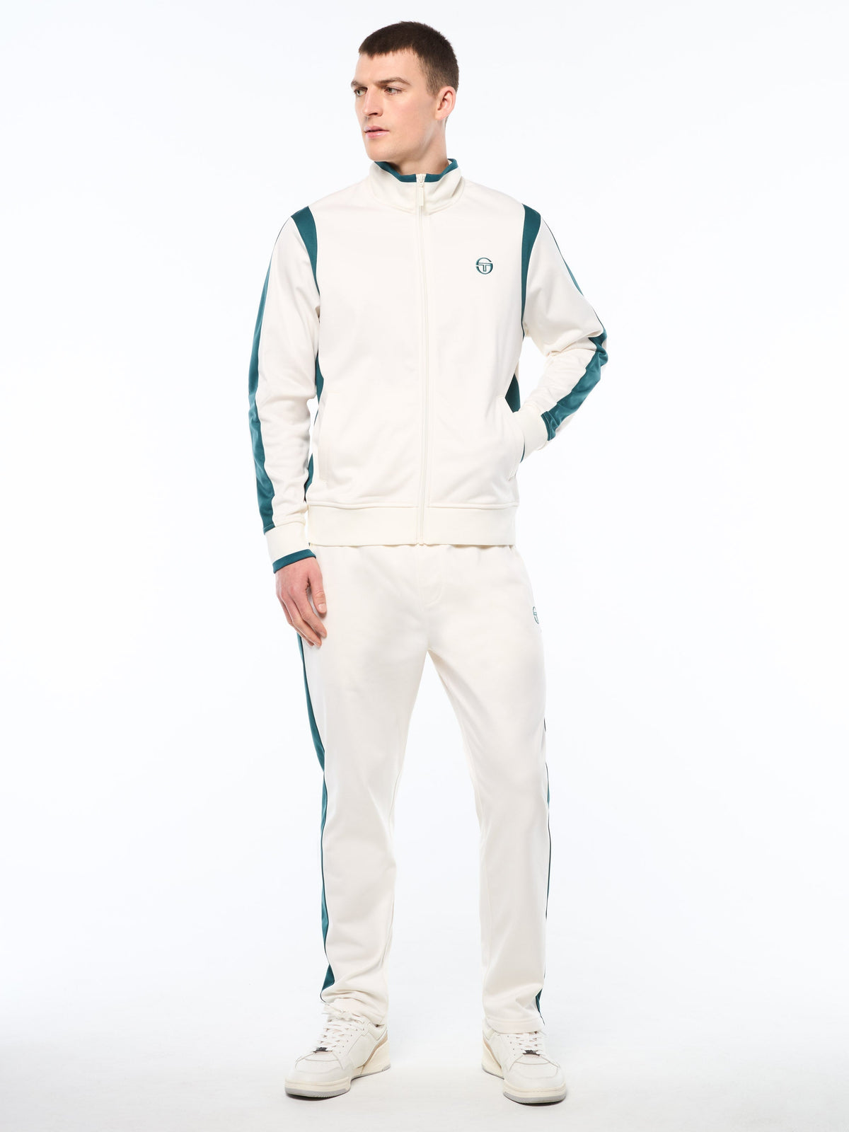 Massimo Track Jacket-Gardenia