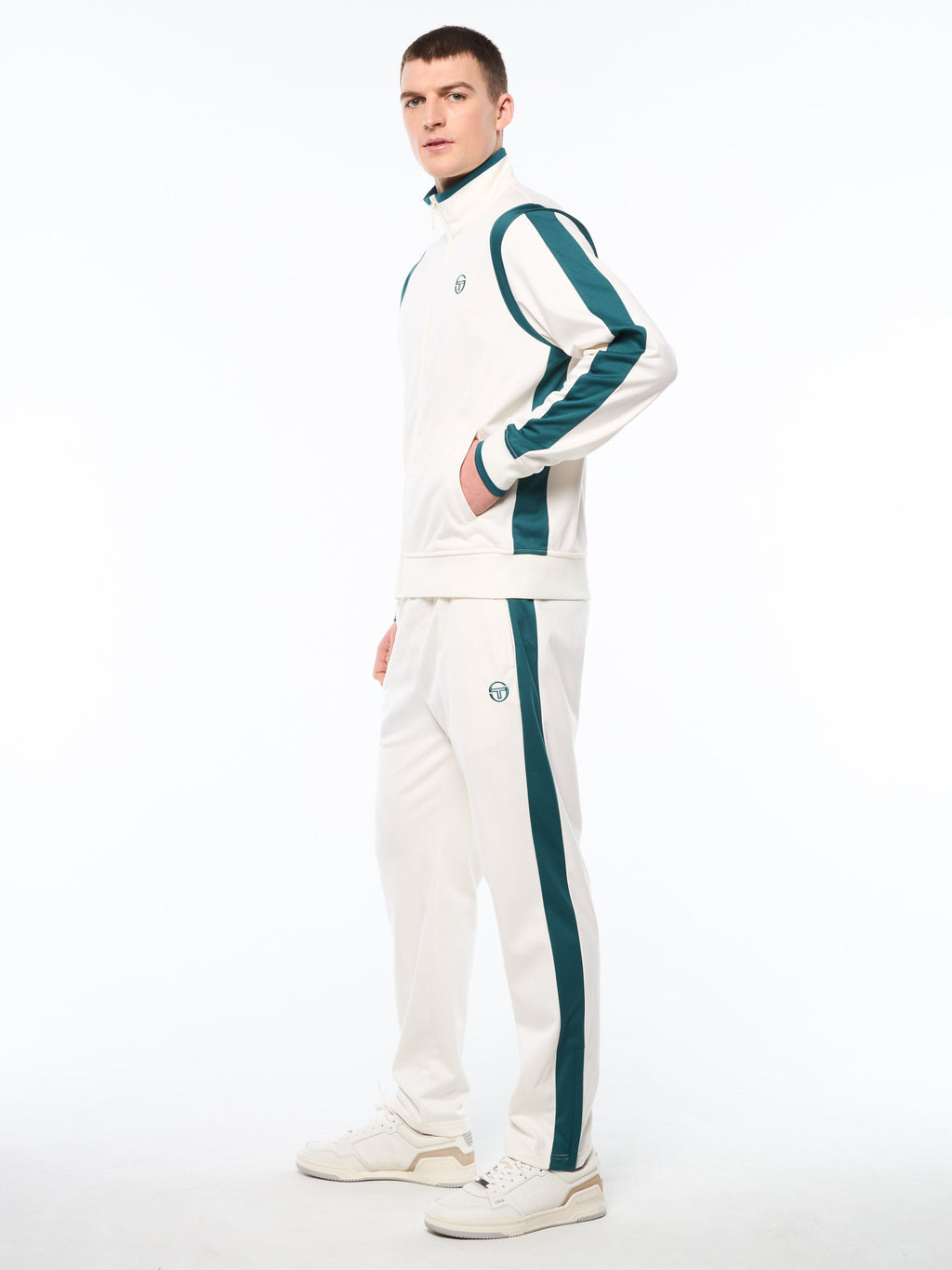 Massimo Track Jacket-Gardenia