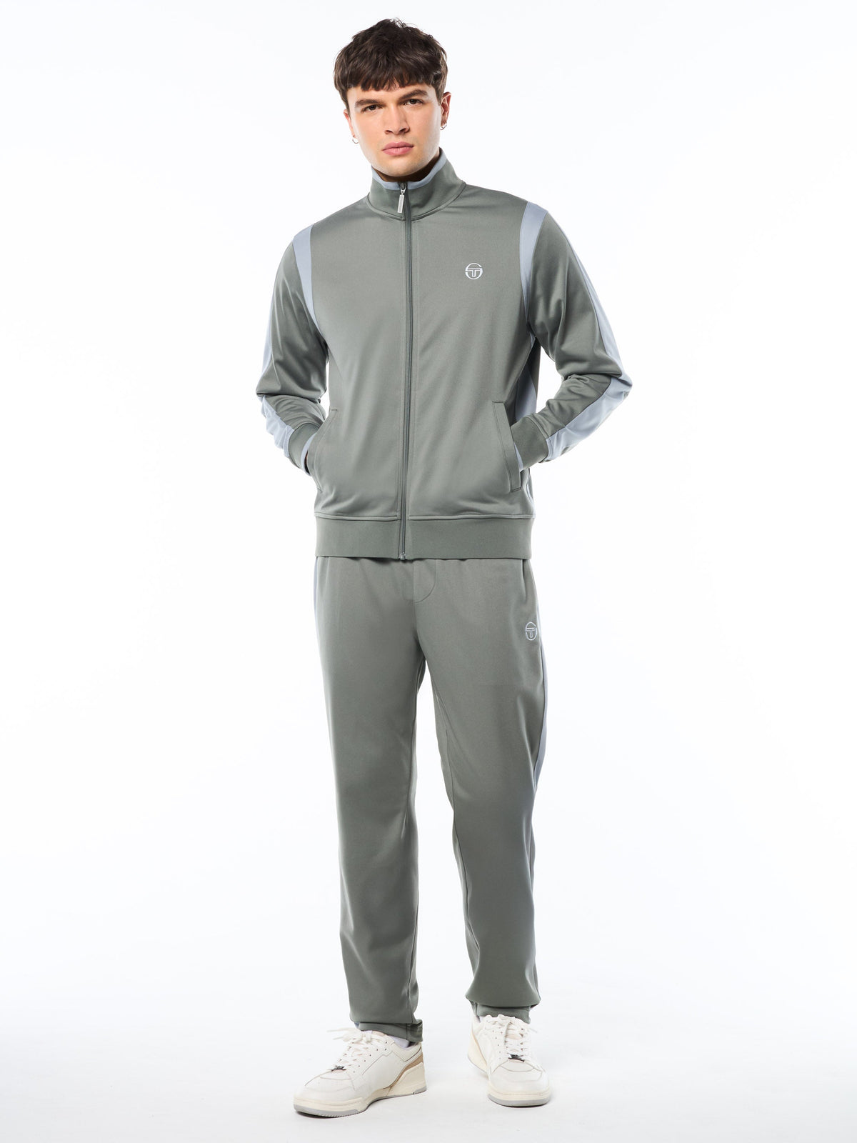 Massimo Track Jacket-Agave Green