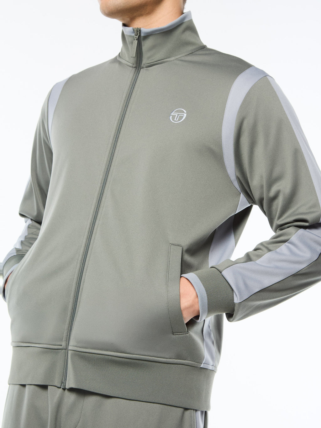 Massimo Track Jacket-Agave Green