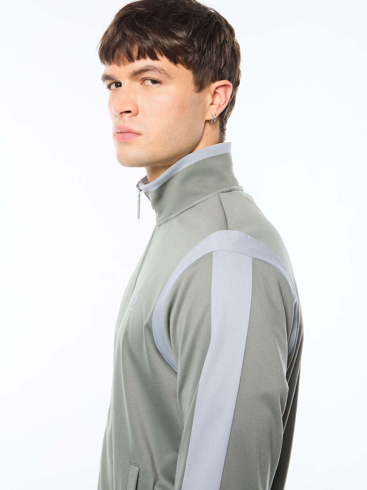 Massimo Track Jacket-Agave Green