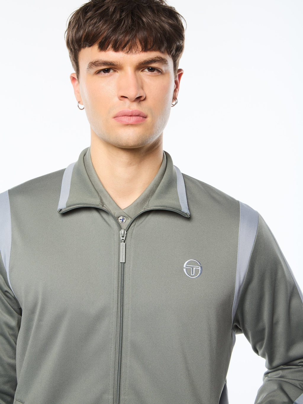 Massimo Track Jacket-Agave Green