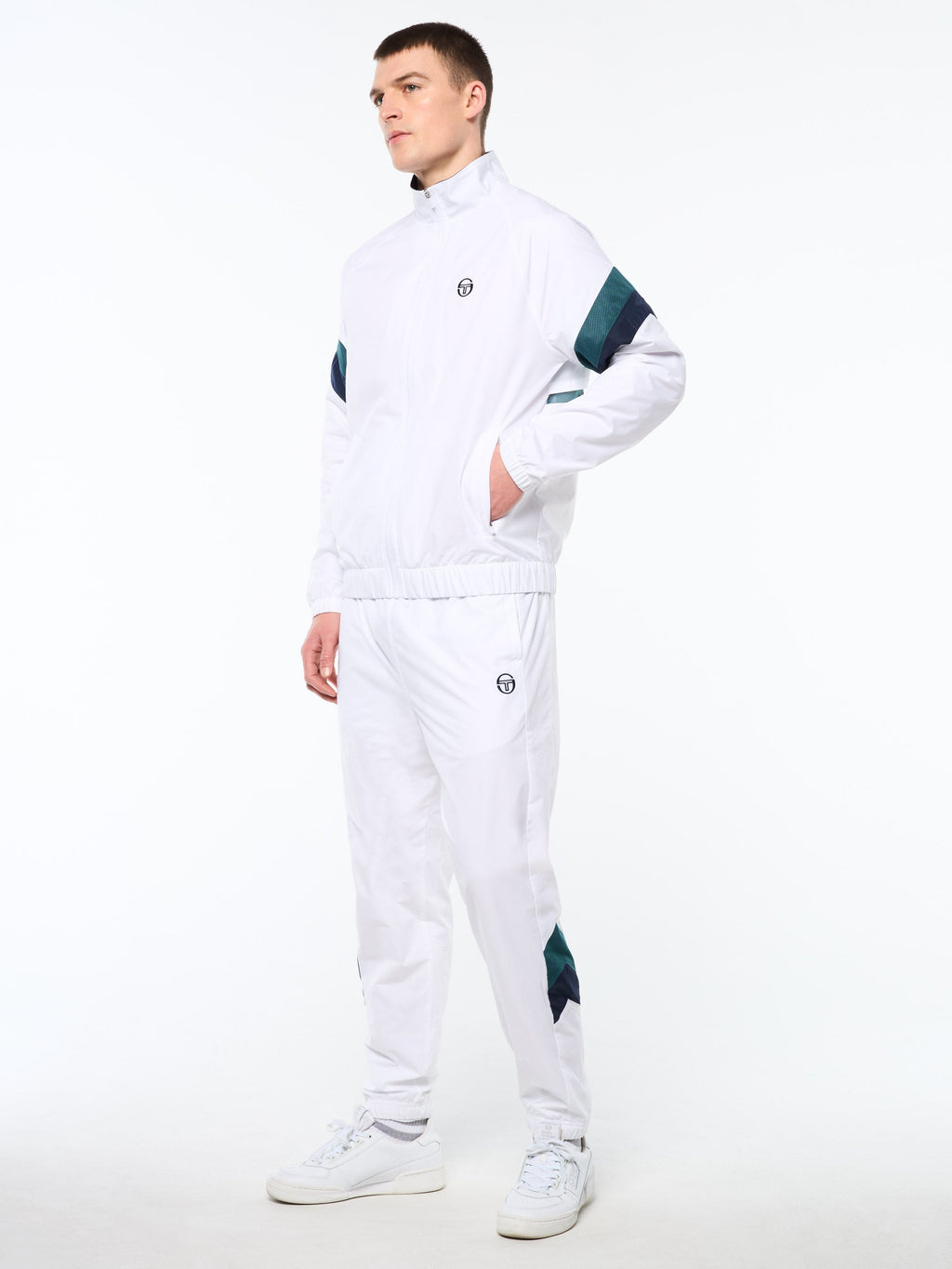 Ventilato Track Jacket-Brilliant White