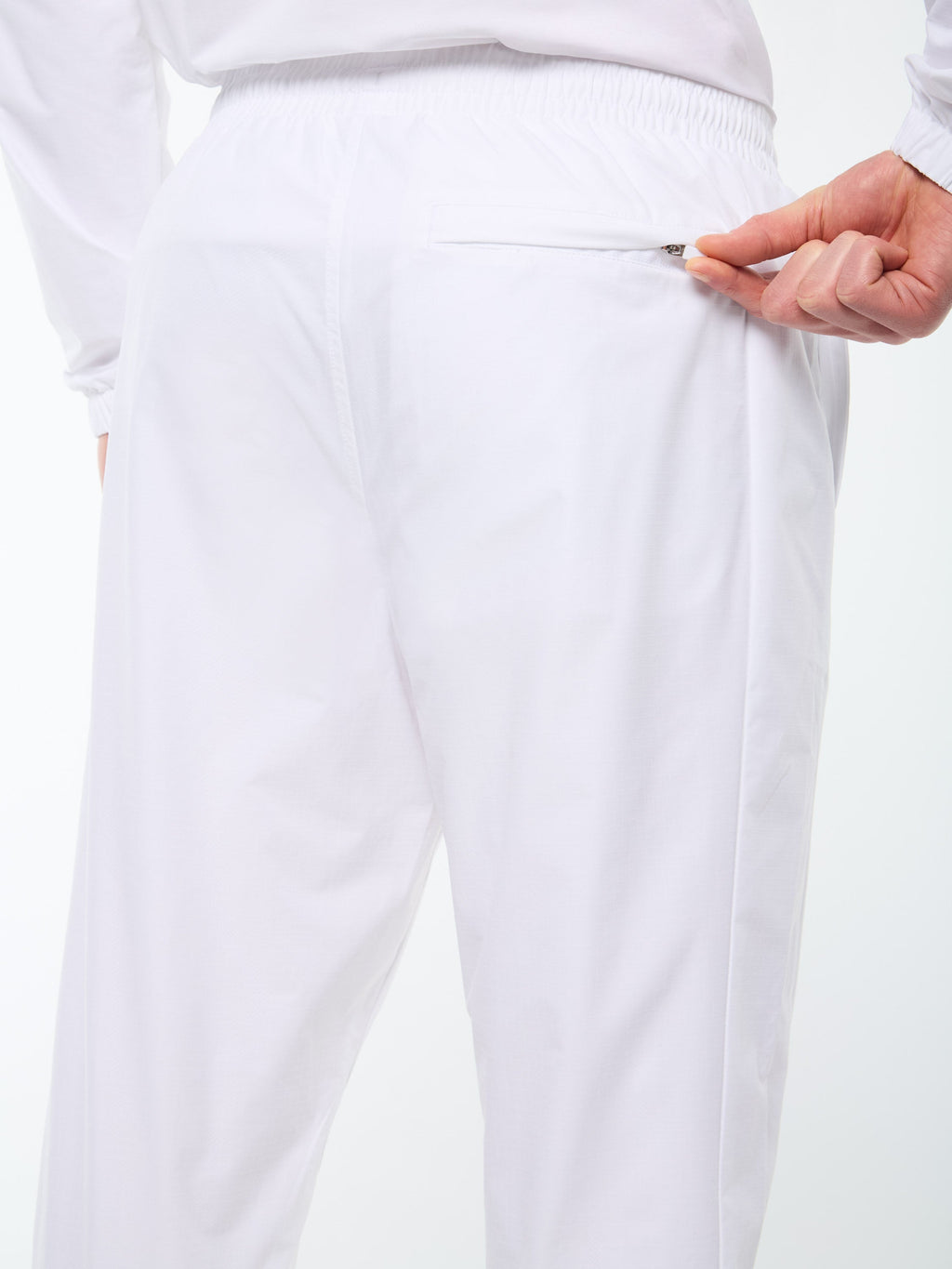 Ventilato Track Pant-Brilliant White
