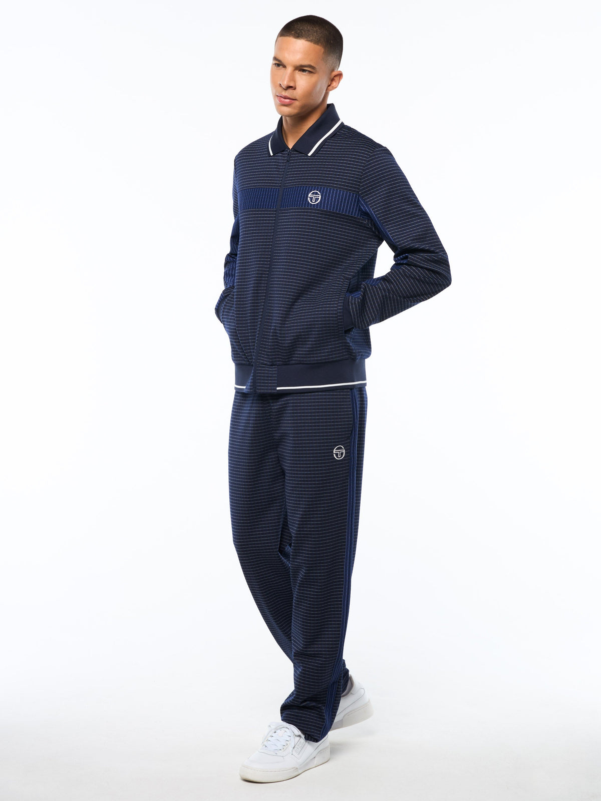Rete Track Jacket-Maritime Blue