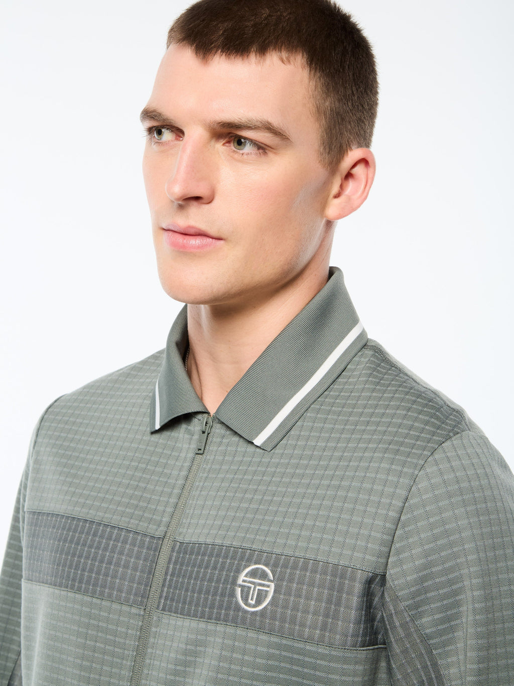 Rete Track Jacket-Agave Green