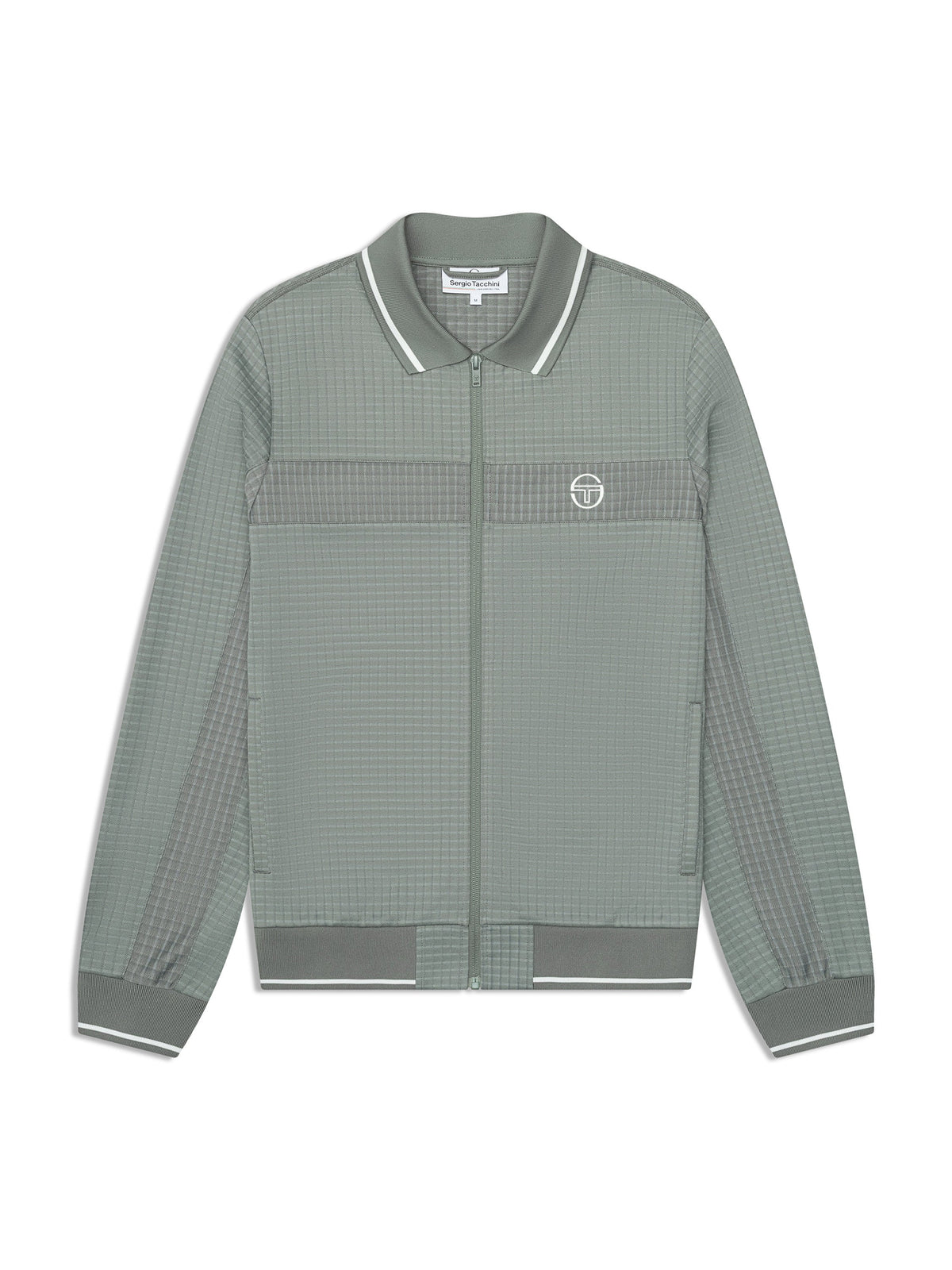 Rete Track Jacket-Agave Green