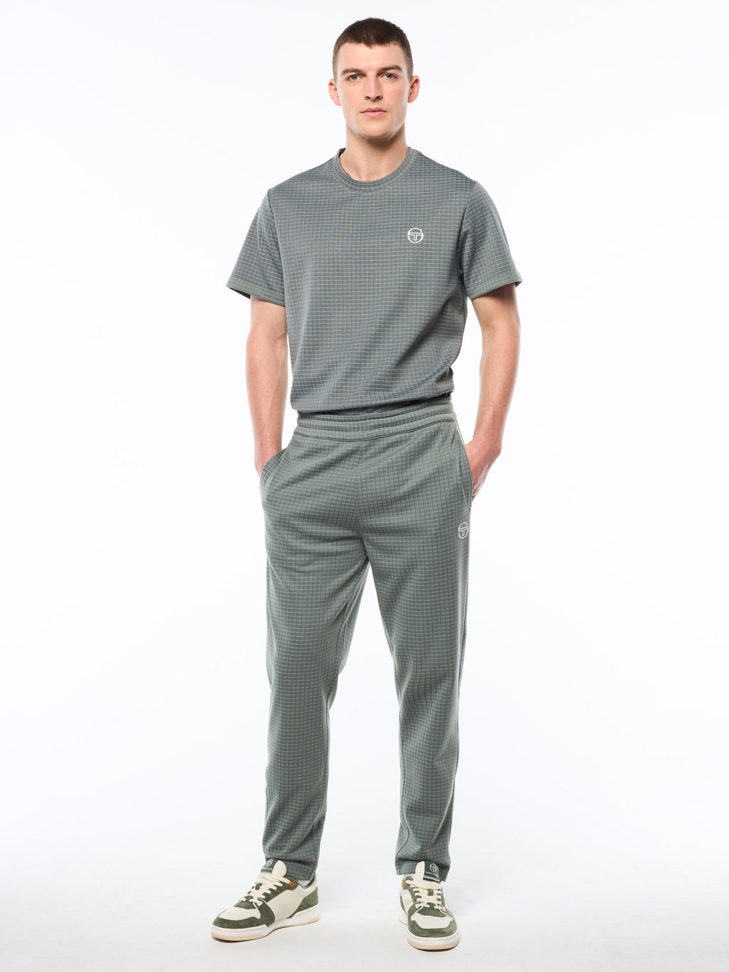 Rete Track Pant-Agave Green
