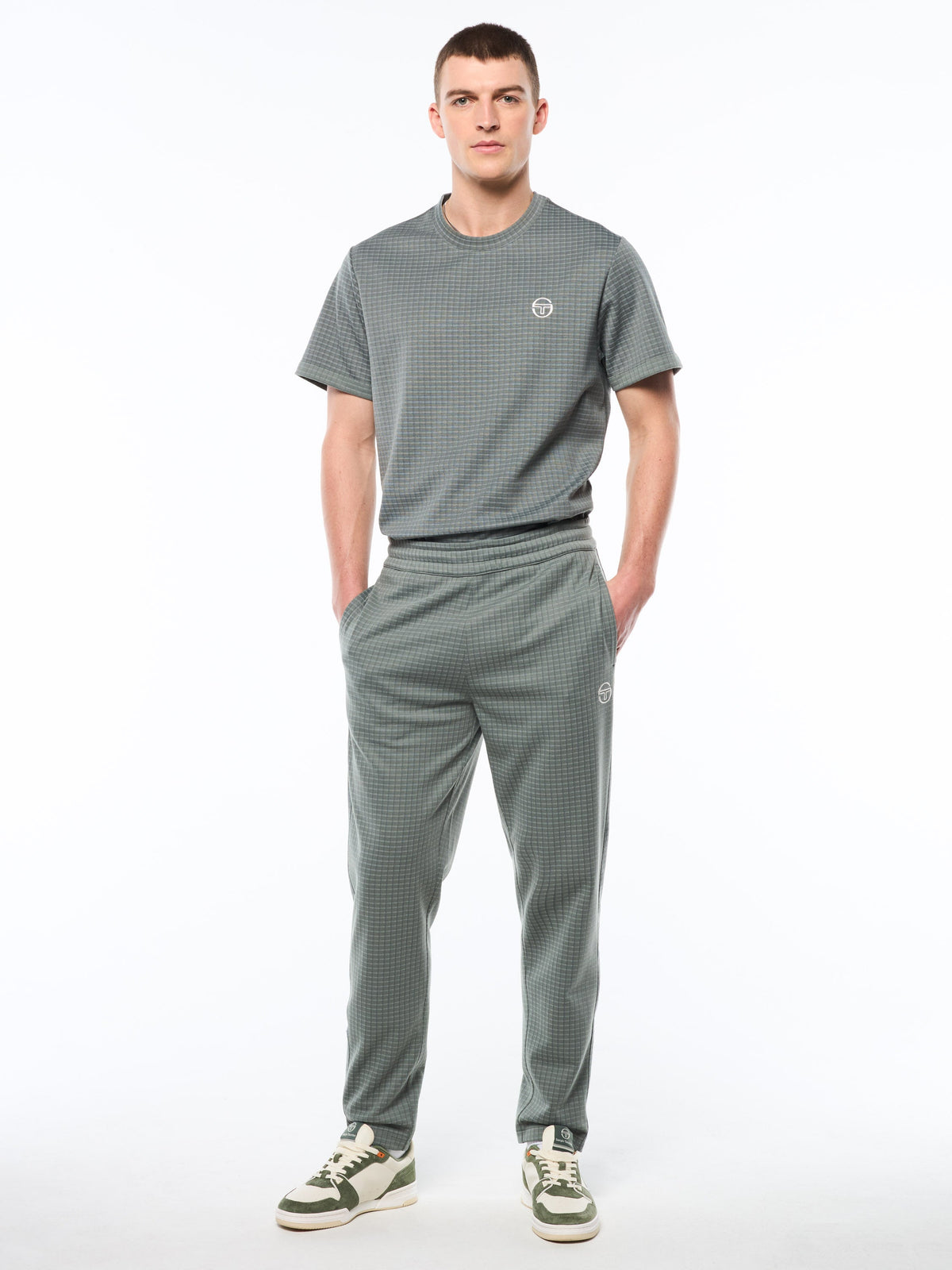 Rete Track Pant-Agave Green