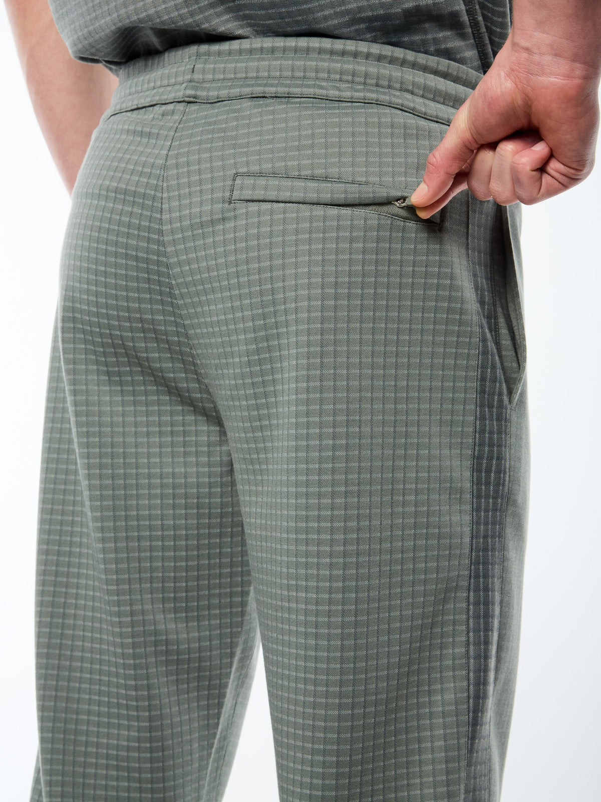 Rete Track Pant-Agave Green