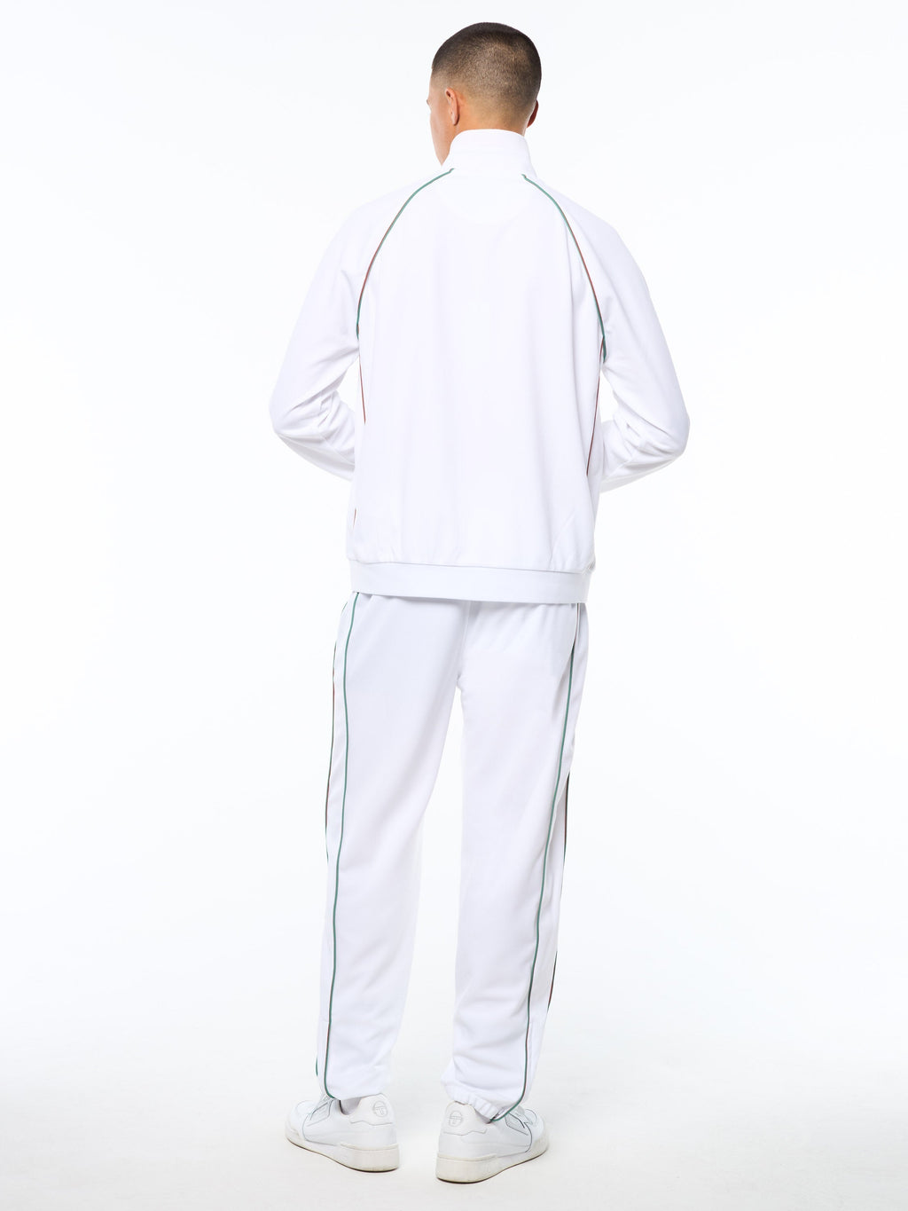 Eredita Track Jacket-Brilliant White