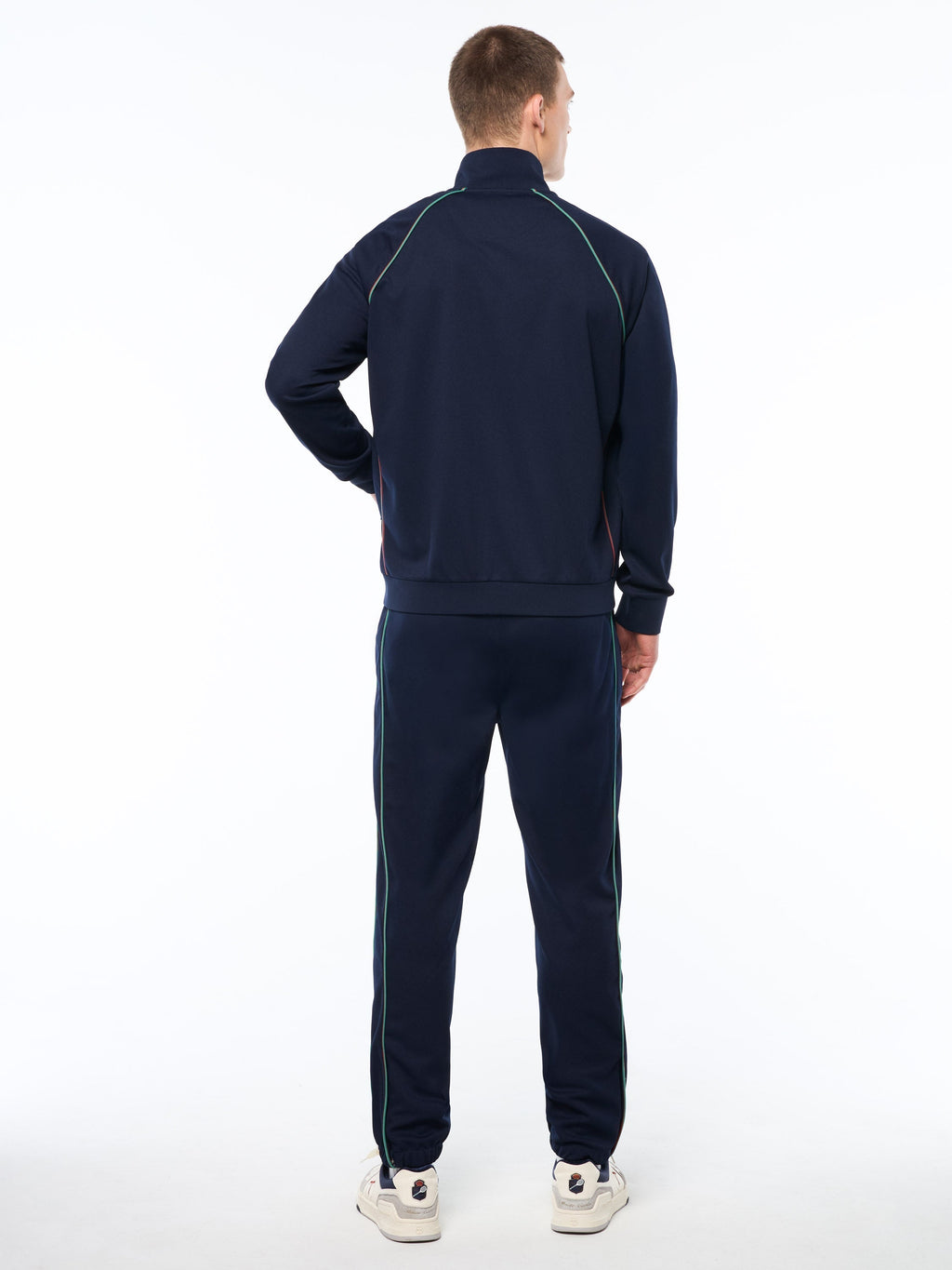 Eredita Track Jacket-Maritime Blue