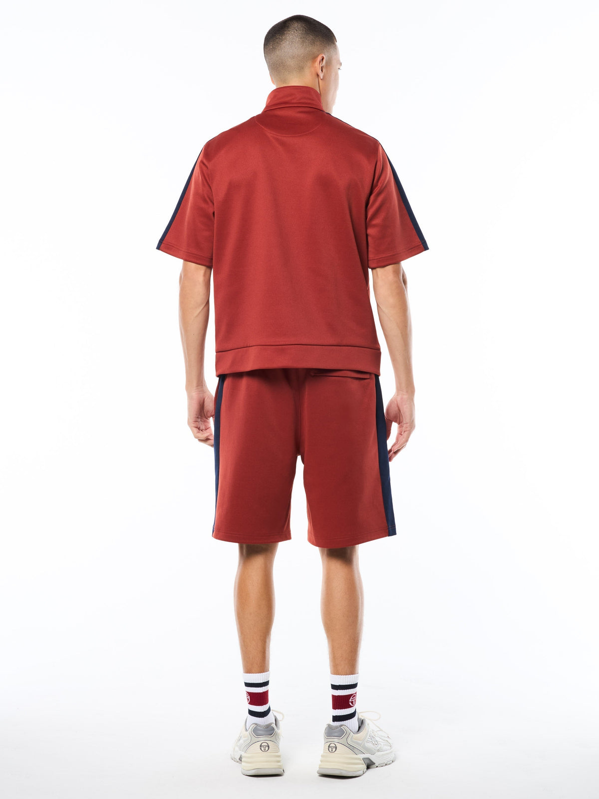 Viscotti Short Sleeve Track Jacket-Bossa Nova