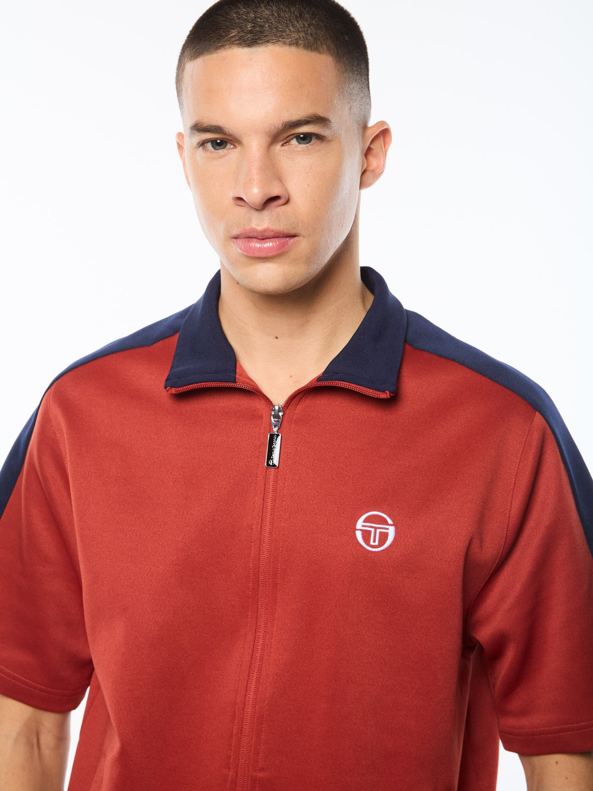 Viscotti Short Sleeve Track Jacket-Bossa Nova