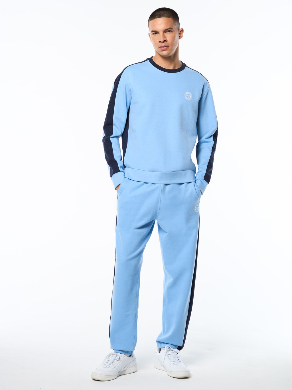 Volo Crewneck-Della Robbia Blue