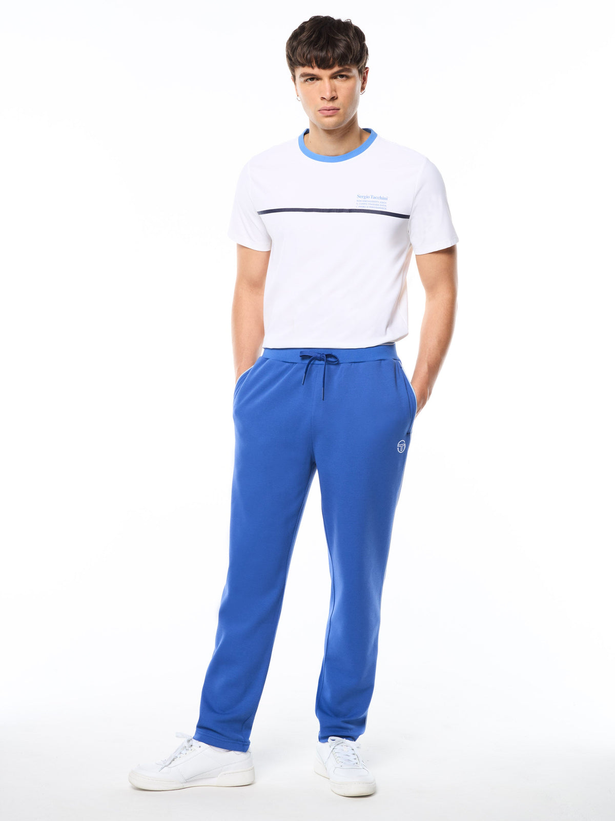 Piano Track Pant-Deep Ultramarine