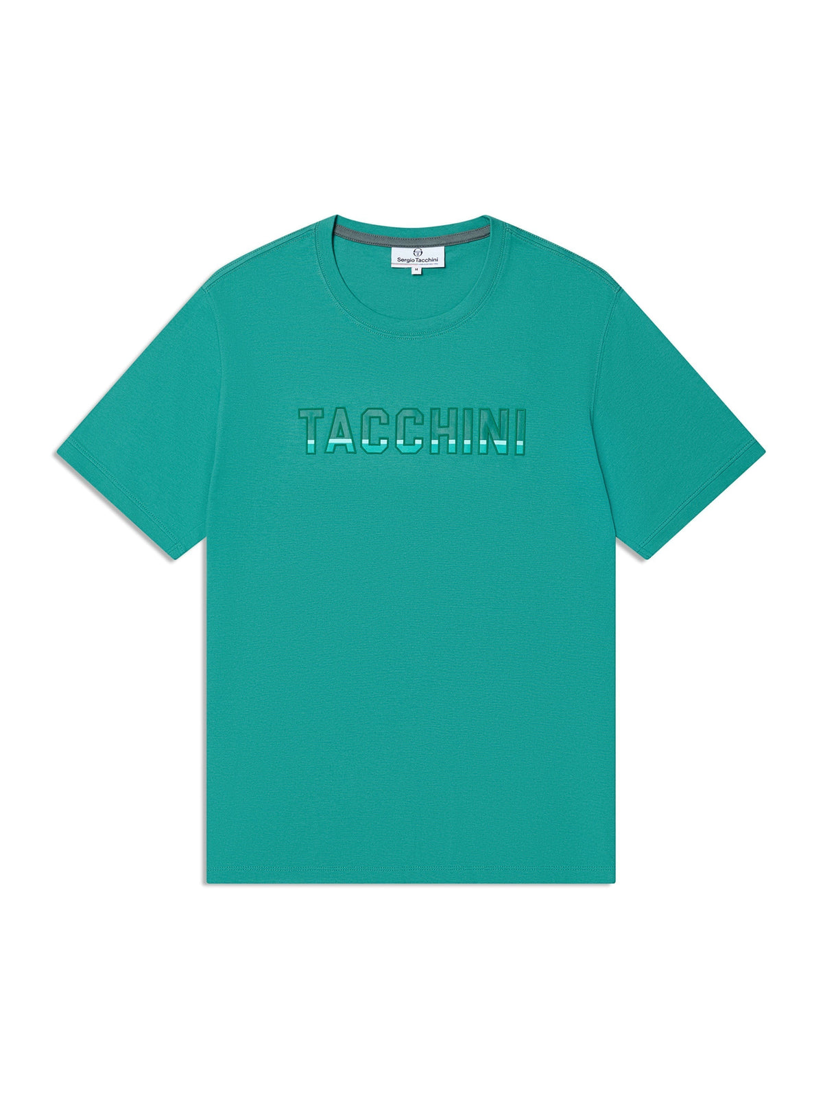 Strisce T-Shirt-Bottle Green