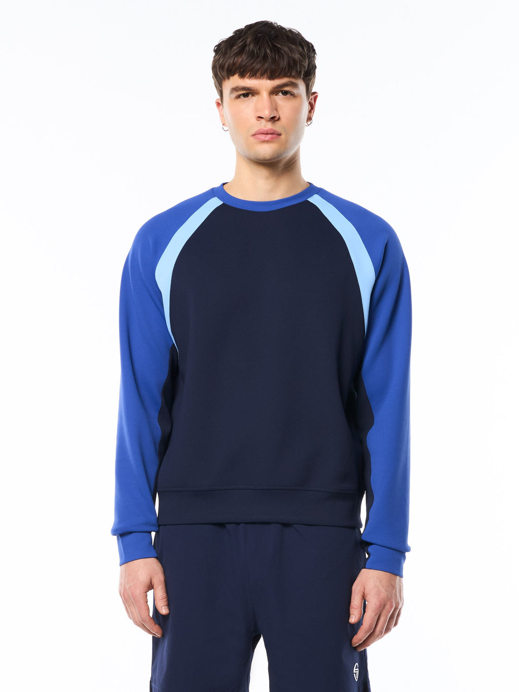 Sportivo Crewneck-Maritime Blue