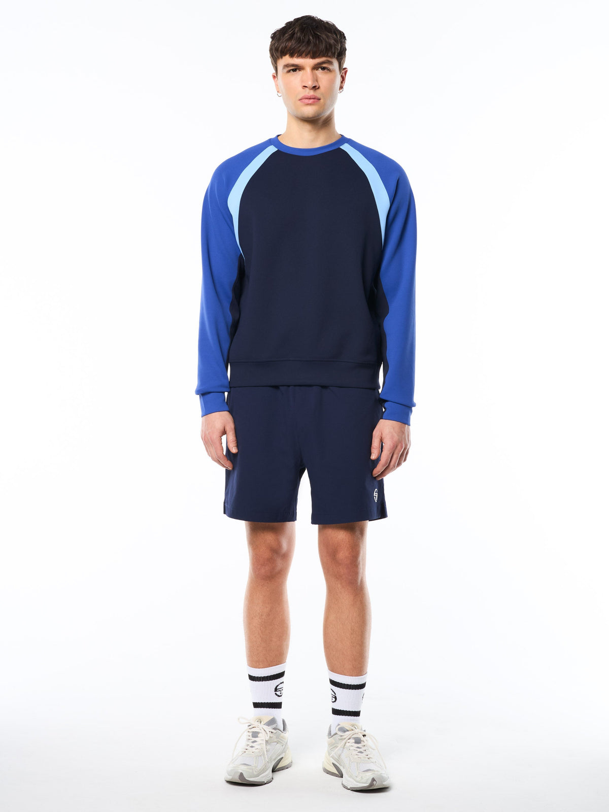 Sportivo Crewneck-Maritime Blue