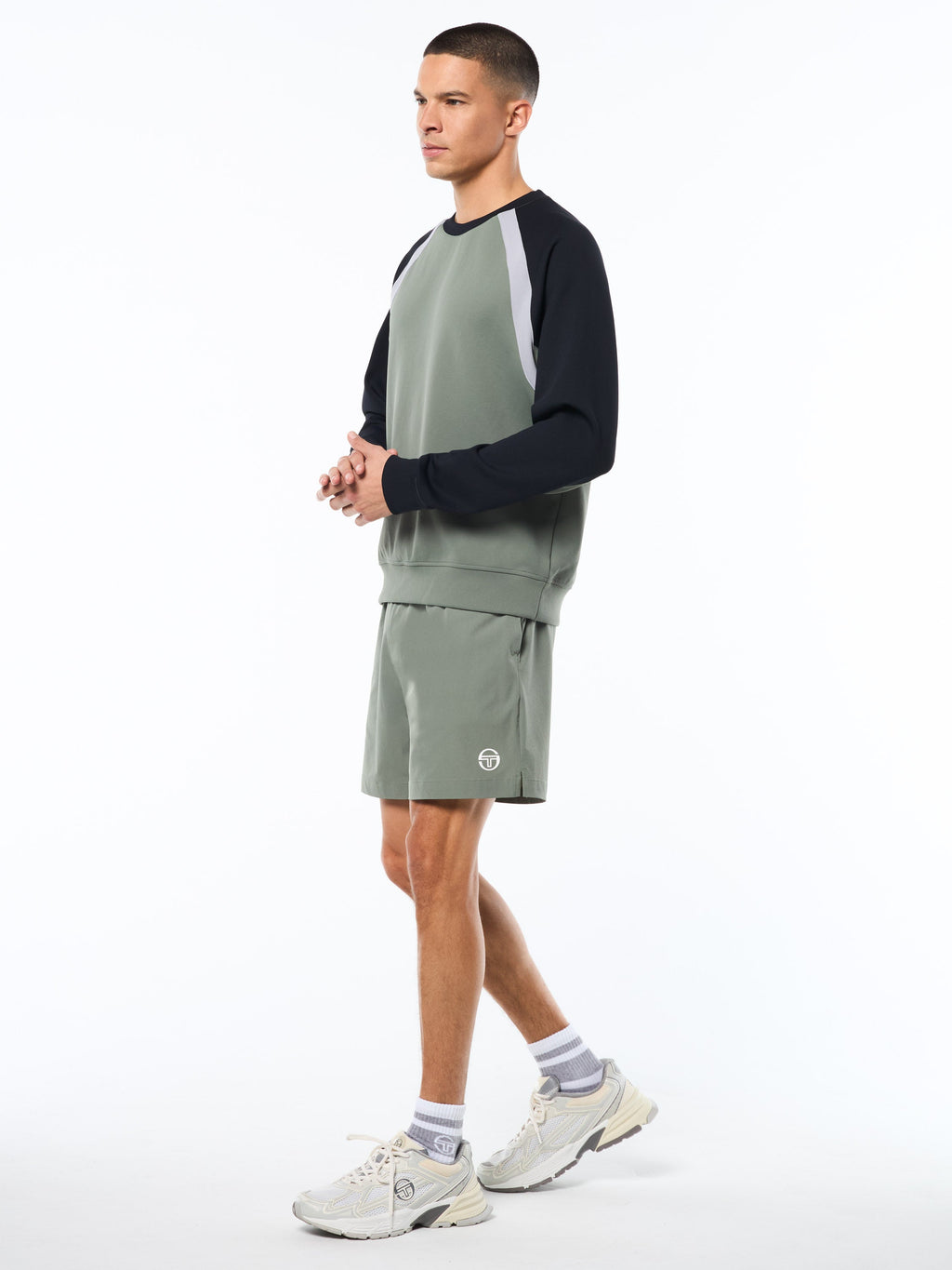 Sportivo Crewneck-Agave Green