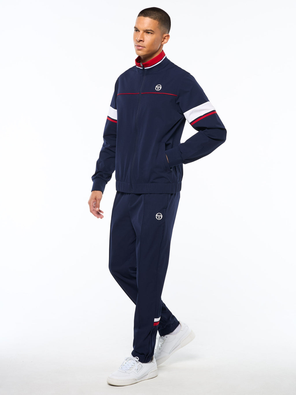 Solare Track Jacket-Maritime Blue