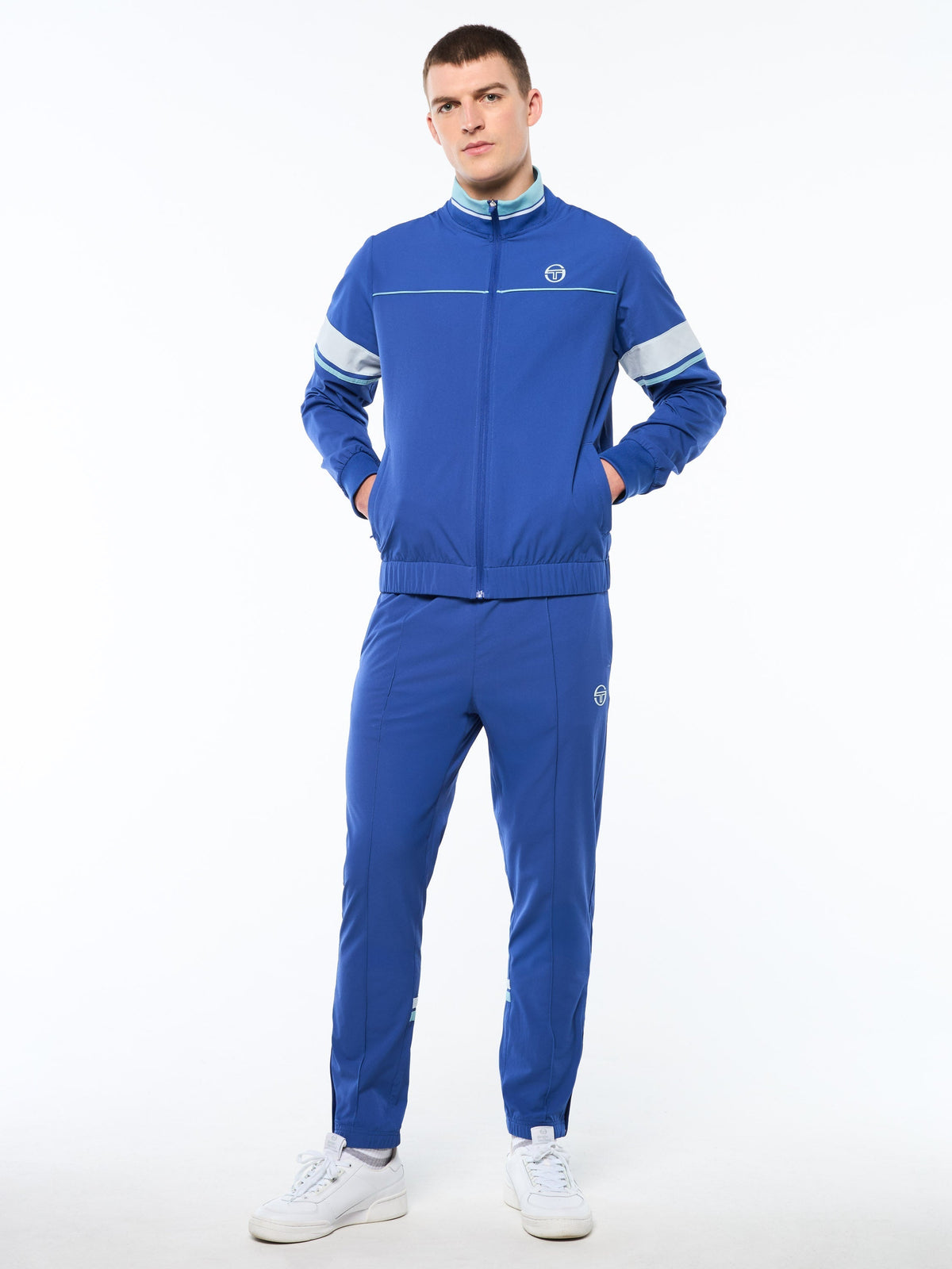 Solare Track Jacket-Deep Ultramarine