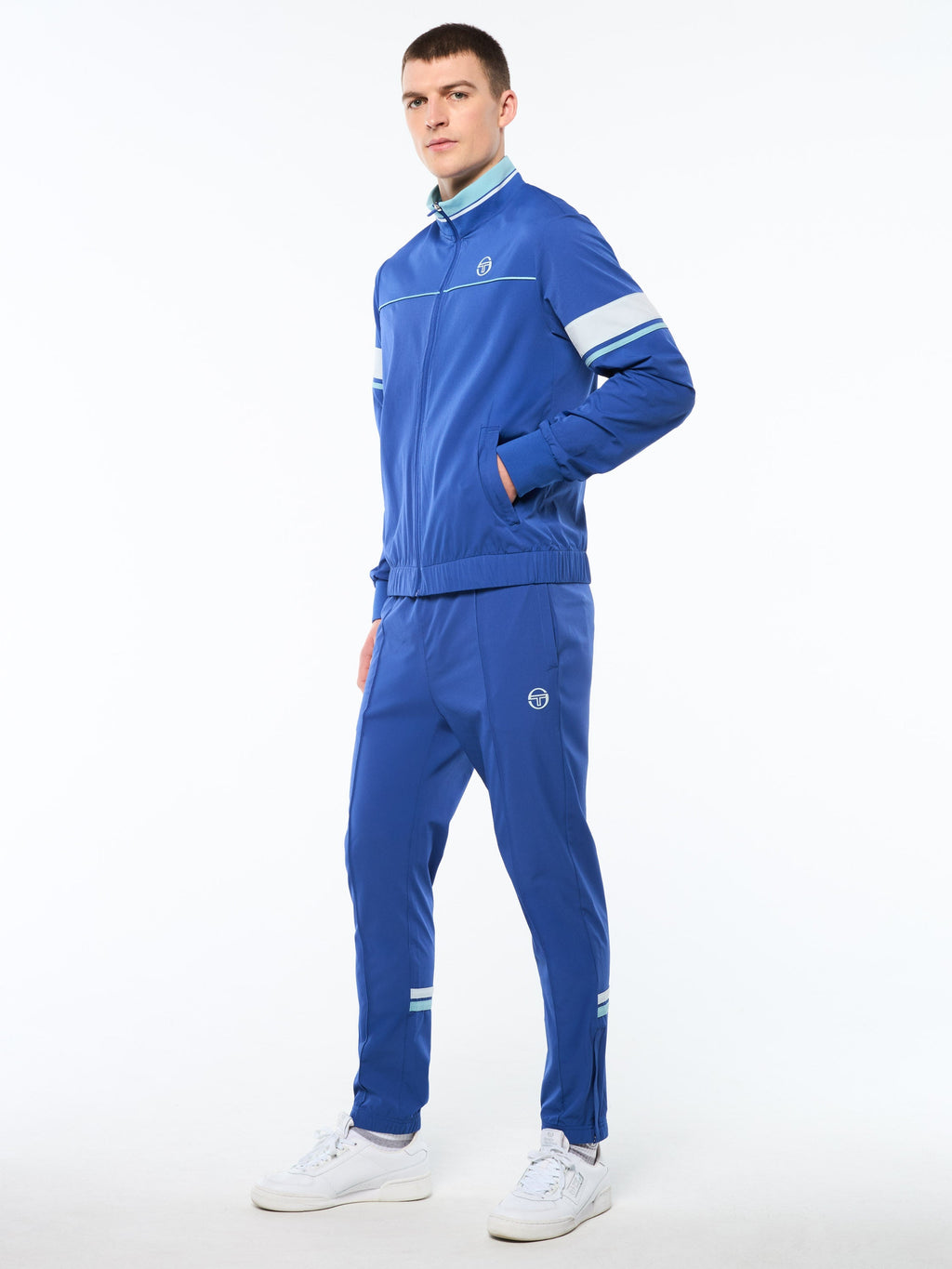 Solare Track Jacket-Deep Ultramarine