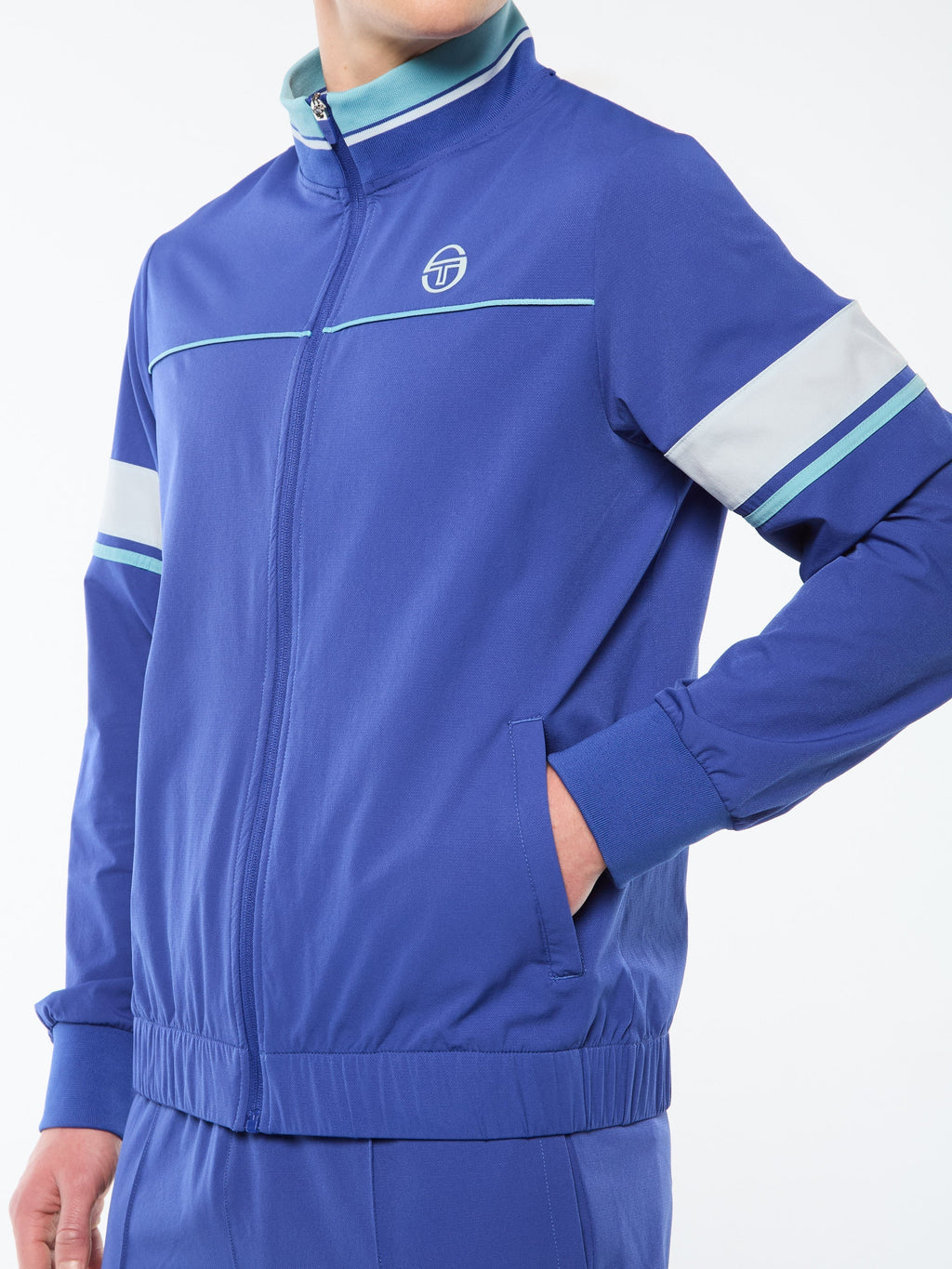 Solare Track Jacket-Deep Ultramarine