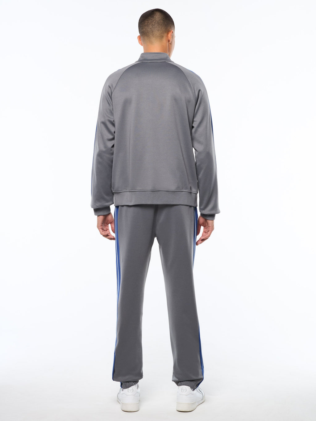 Semplice Track Jacket-Quiet Shade