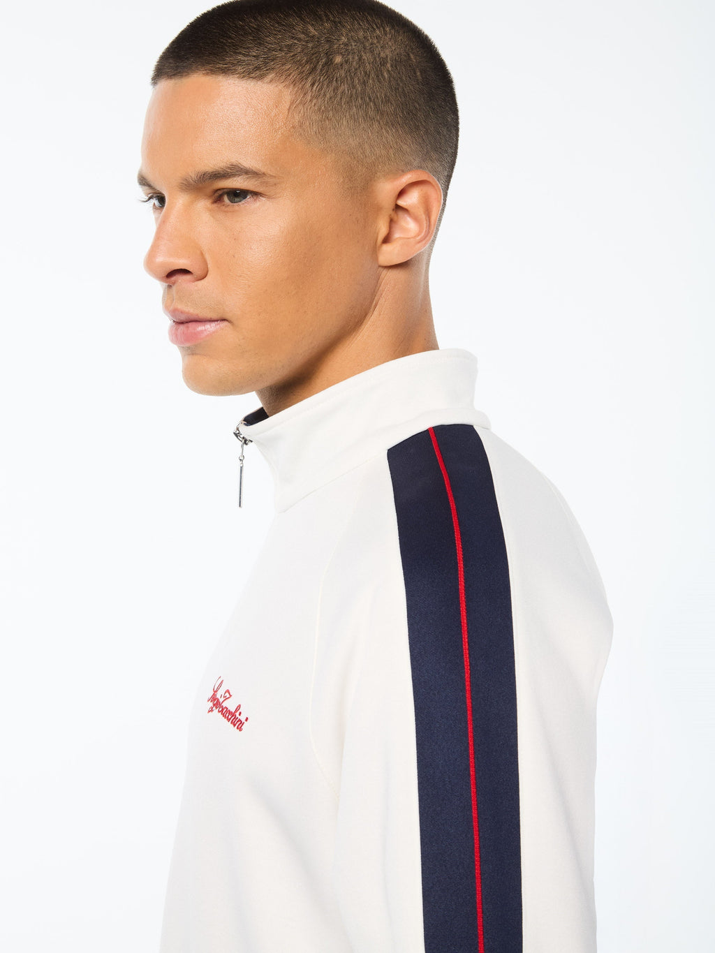 Semplice Track Jacket-Gardenia