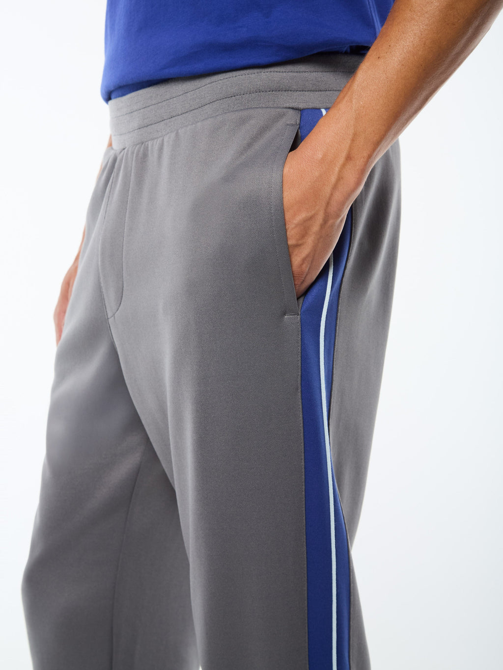 Semplice Track Pant-Quiet Shade