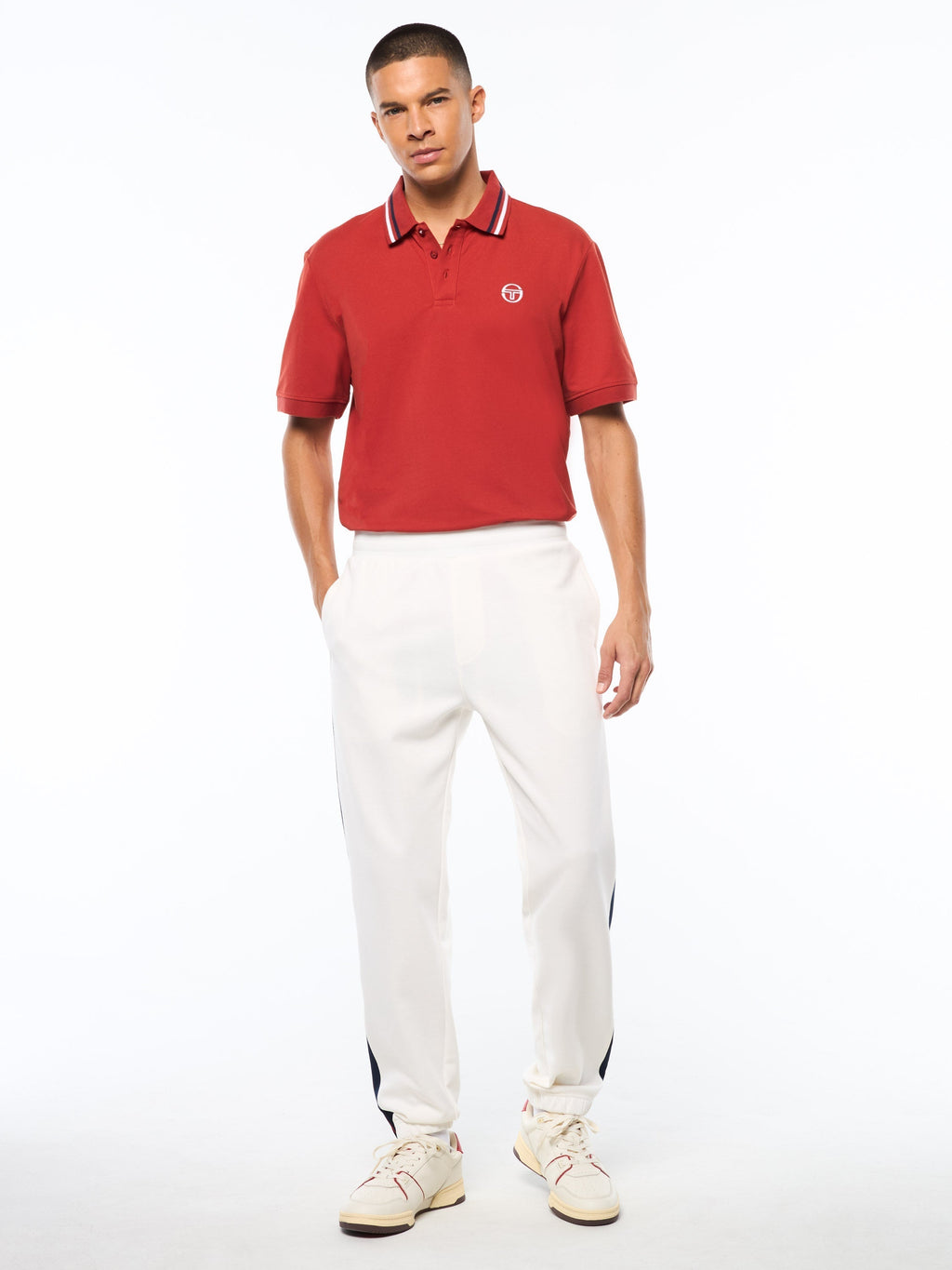 Semplice Track Pant-Gardenia