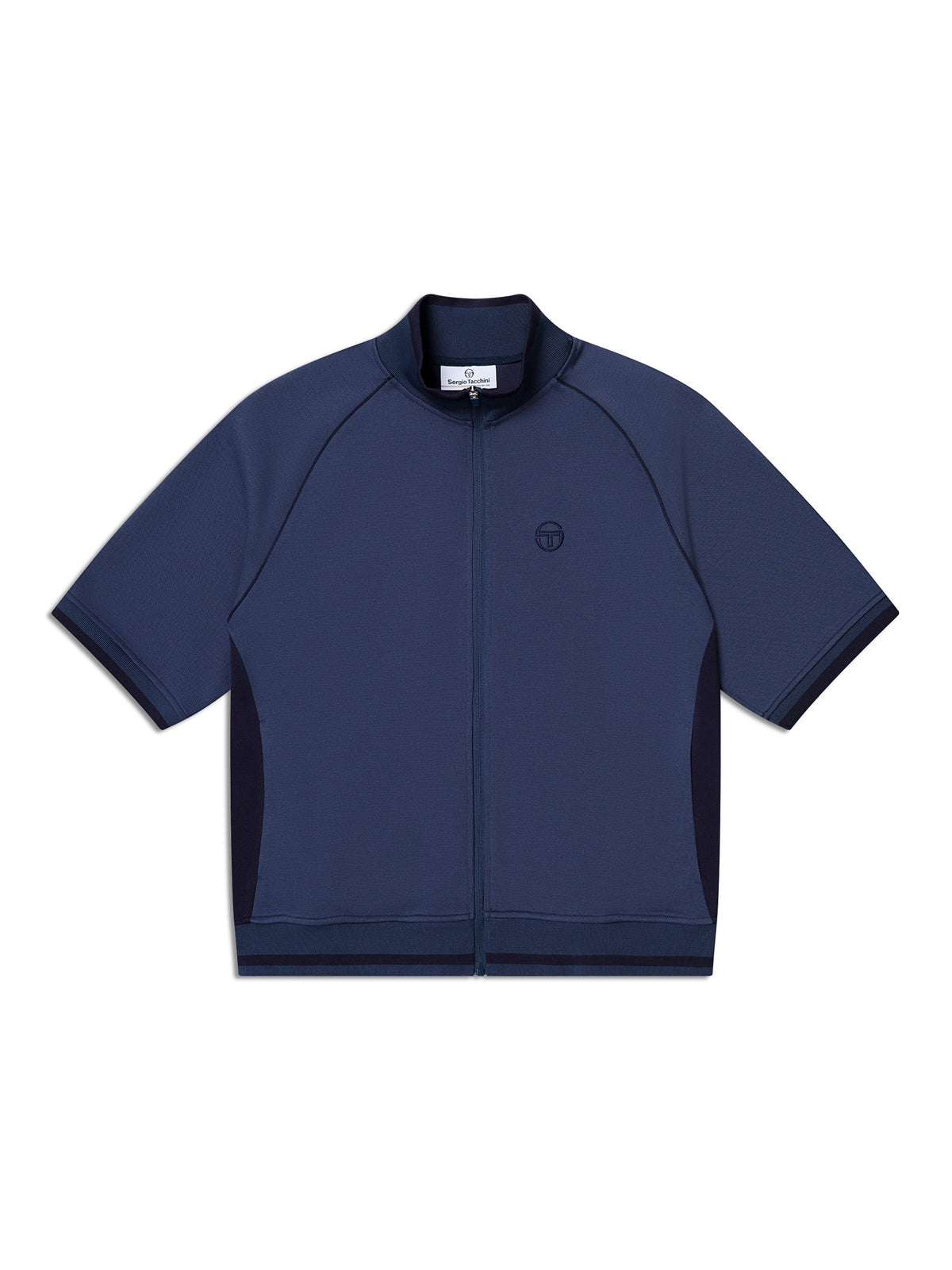 Pannello Short Sleeve Track Jacket-Key Largo