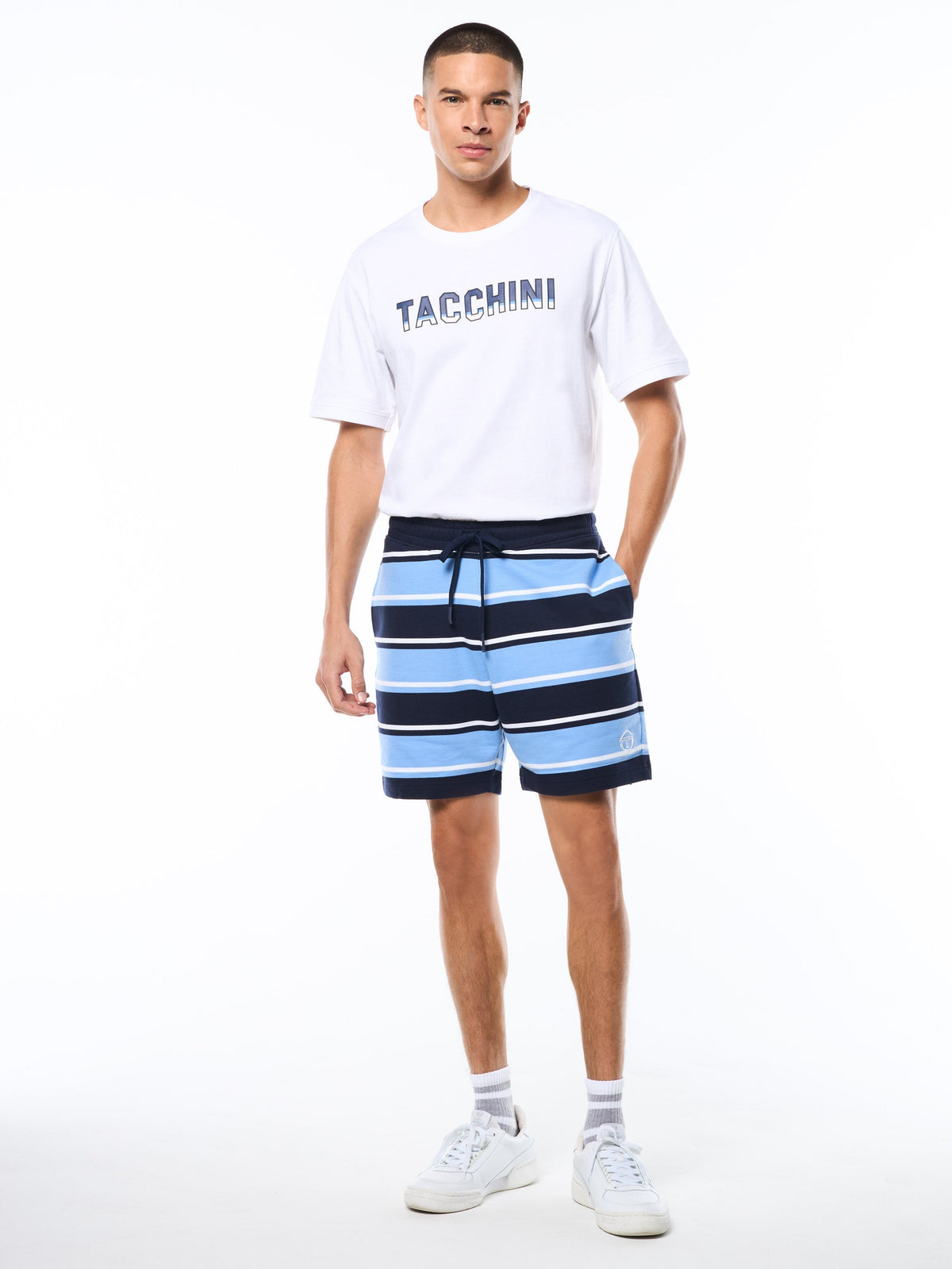 Strisce Stripe Short-Maritime Blue