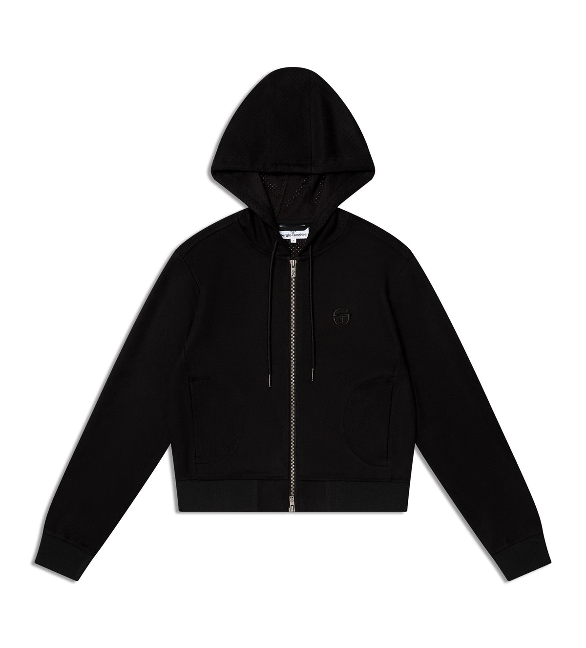 Women's Camoscio Hoodie- Black Beauty