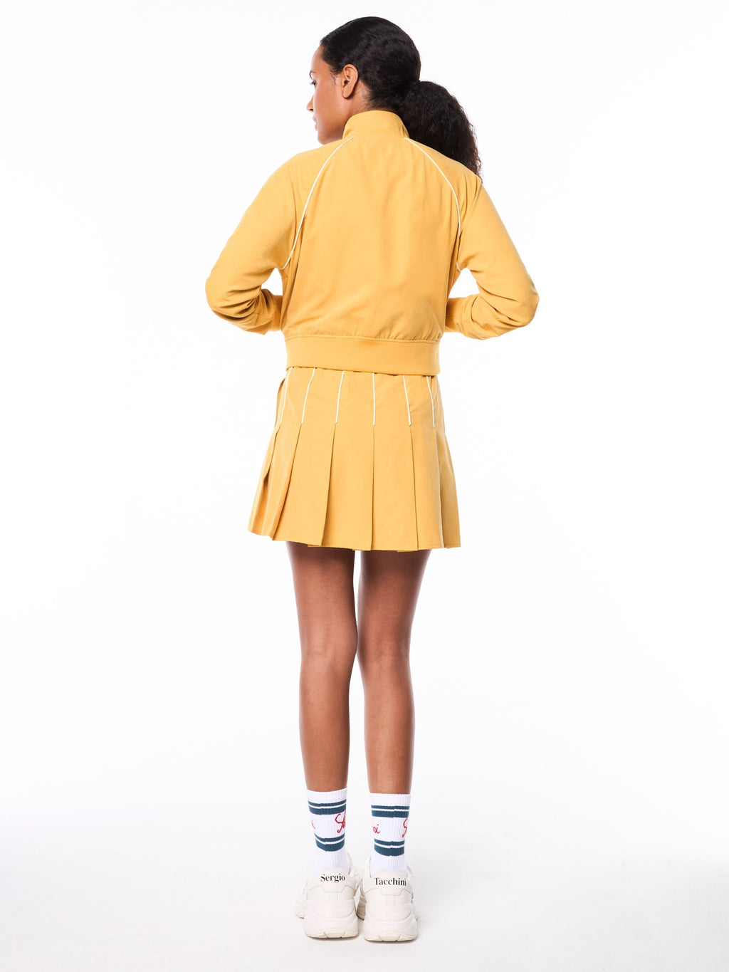Via Skirt-Honey Gold