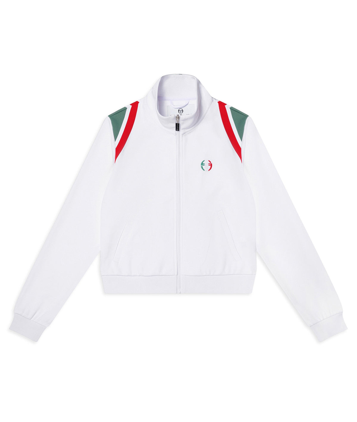 Women's Eredita Track Jacket-Brilliant White